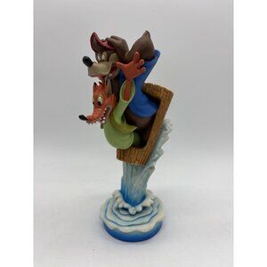 Vintage Disneyland Disney World Splash Mountain Statue Figure Br'er Fox Bear